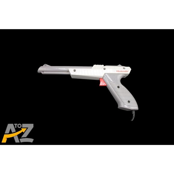 Original Official Zapper Gun NINTENDO NES Gray 1985 Duck Hunt NES-005 - Picture 1 of 12